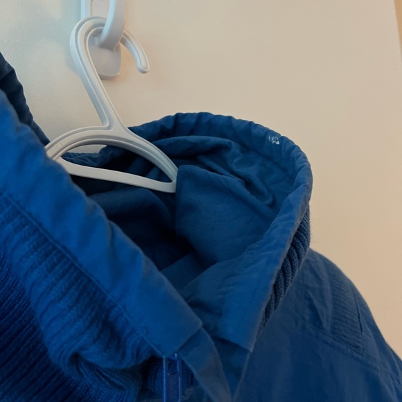 90s Vintage Blue High Neck Braefair Down Winter Jacket - Men’s L/XL - Picture 6 of 11